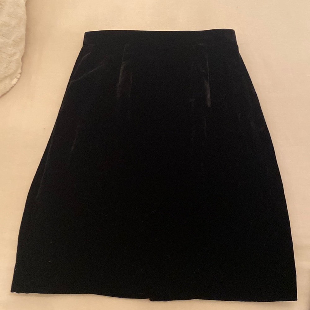 Ann Taylor Velvet Skirt